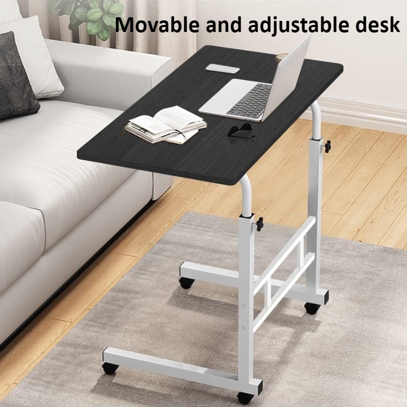 Tablet Lap Desk - Mesita de noche con ruedas universales,