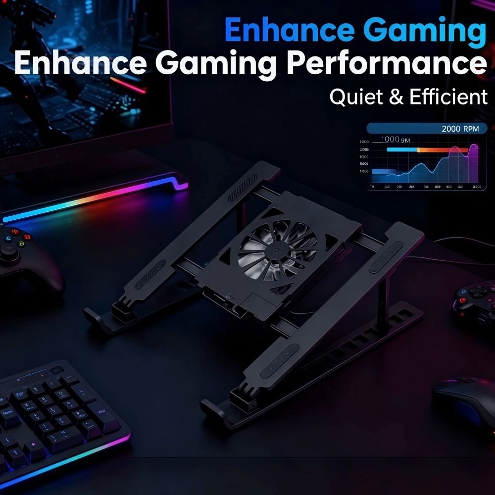 Cooling Stand Tablet - Soporte Universal Ajustable para Laptop con