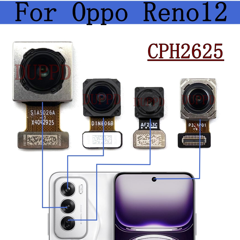 Oppo Reno 12 - Cámara trasera delantera para OPPO Reno12