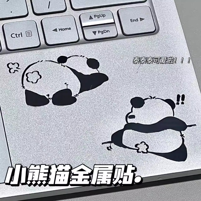 Tablet Cute Accessories - 3 pegatinas 3D de metal con