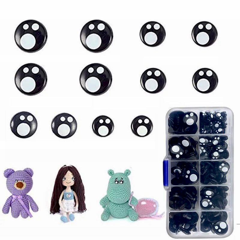100 Uds. Ojos negros de 8/10/1 - Tablet Cute Accessories reseña y precio