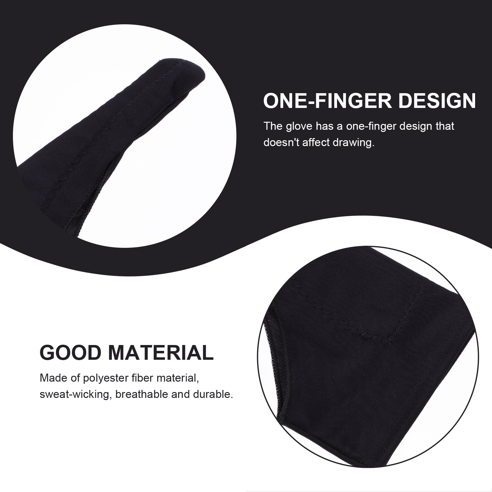 4 guantes digitales para dibuj - Drawing Glove Artist reseña y precio