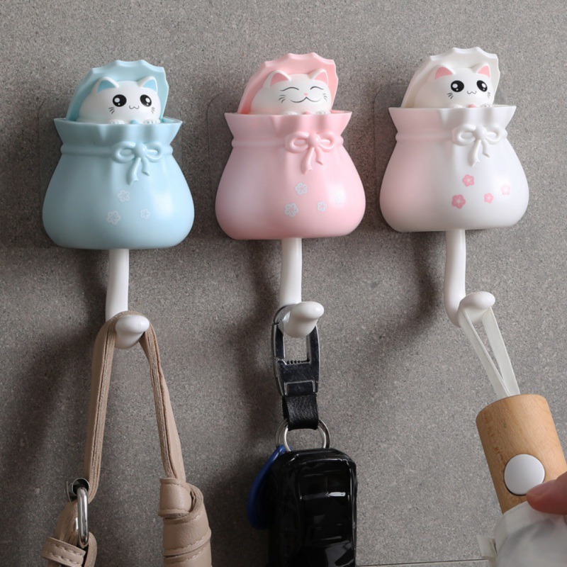 Ganchos decorativos de gato de - Tablet Cute Accessories reseña y precio