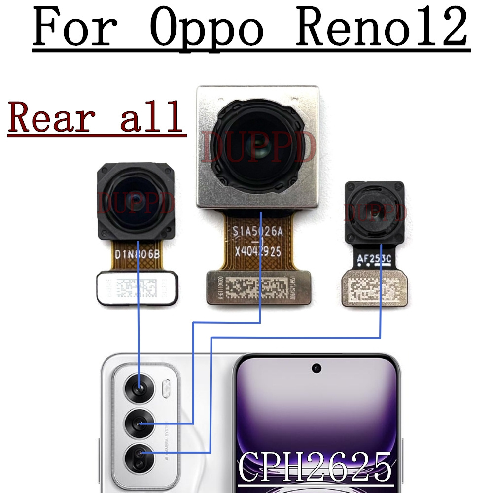 Cámara trasera delantera para  - Oppo Reno 12 reseña y precio