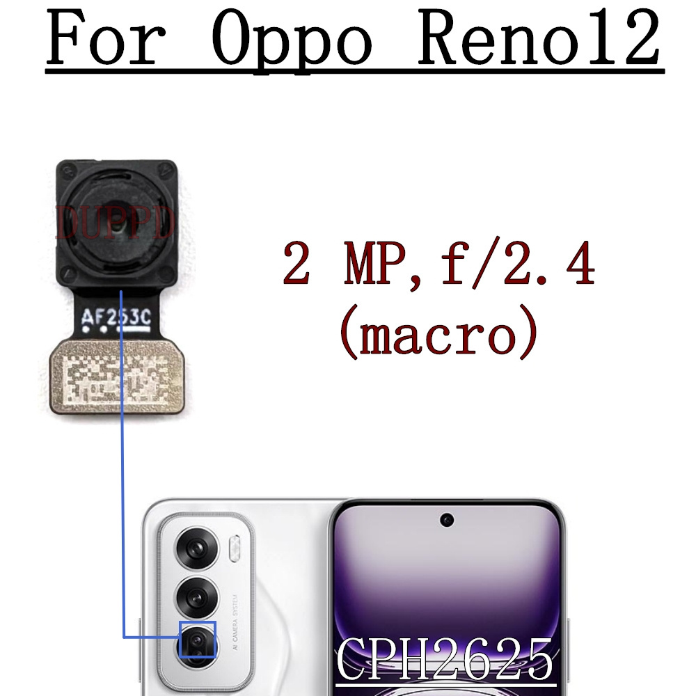 Cámara trasera delantera para  - Oppo Reno 12 reseña y precio