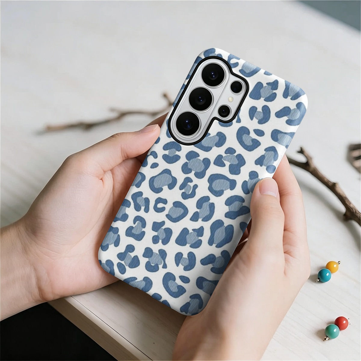 estampado de leopardo azul 2-i - Samsung Galaxy S24 reseña y precio