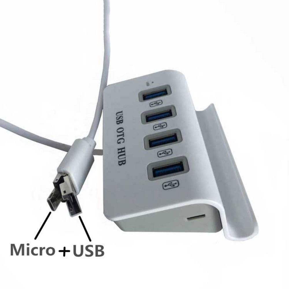 Hub OTG USB, Hub OTG USB2.0 4  - Usb Hub Type C reseña y precio