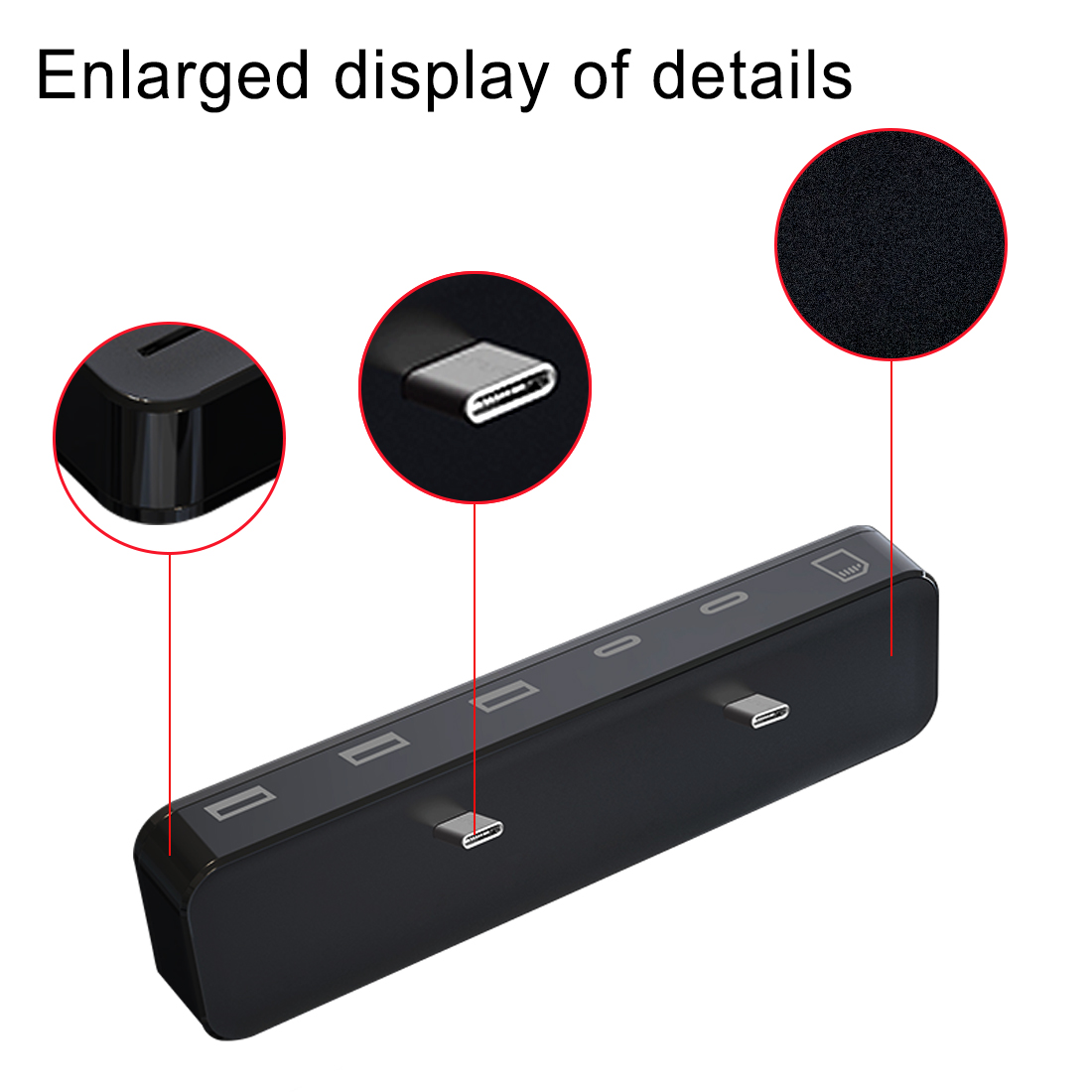 Estación de conexión para Tesl - Usb Hub Type C reseña y precio